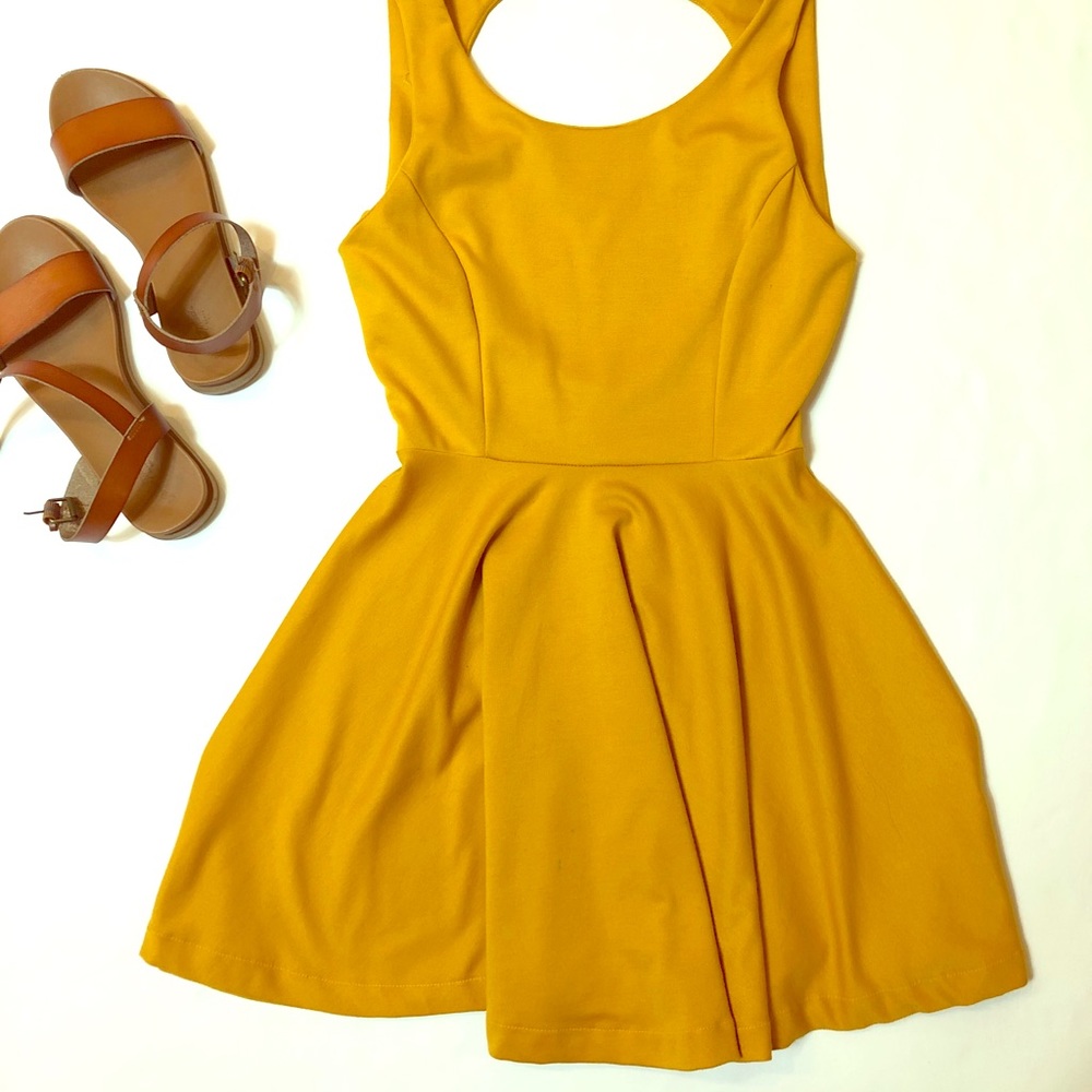 XS Mustard Dress